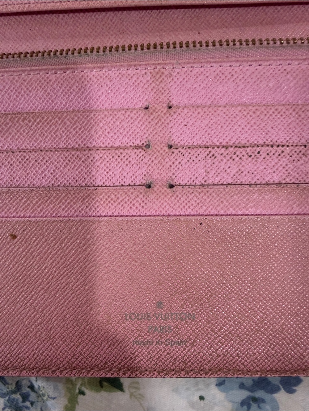 Louis Vuitton White Multicolor Monogram Zip Around Wallet - Picture 5 of 10